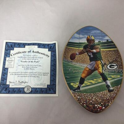 (118) PACKERS | Bradford Exchange Brett Favre Plate Collection