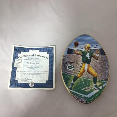 (118) PACKERS | Bradford Exchange Brett Favre Plate Collection