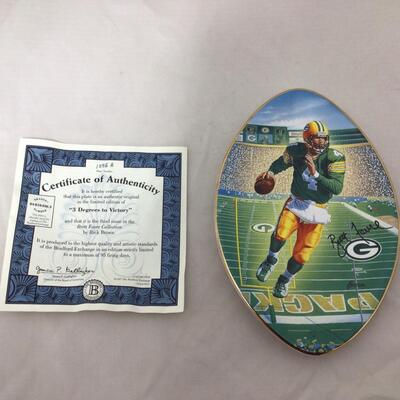 (118) PACKERS | Bradford Exchange Brett Favre Plate Collection