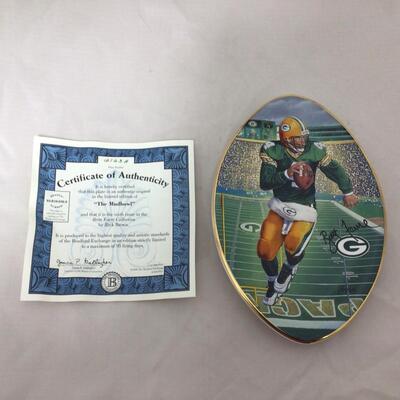 (118) PACKERS | Bradford Exchange Brett Favre Plate Collection