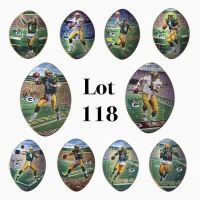 (118) PACKERS | Bradford Exchange Brett Favre Plate Collection