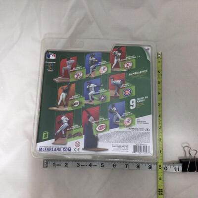 (131) BASEBALL | Josh Beckett, Chad Cordero, Curt Schilling, and Trevor Hoffman Figures