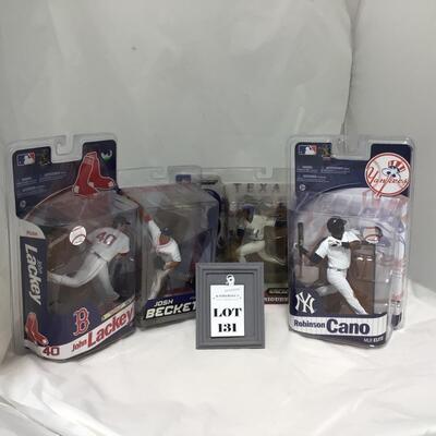 (132) BASEBALL | Josh Beckett, Chad Cordero, Curt Schilling, and Trevor Hoffman FIgures