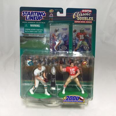 (135) FOOTBALL | Mixed Group of Joe Montana Collectibles