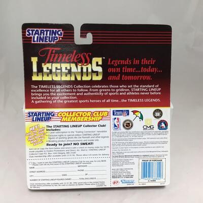 (136) STARTING LINEUP | Joe Montana, Sugar Ray Lenard, Geordie Howe, and Mahabad Ali Figure