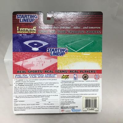 (136) STARTING LINEUP | Joe Montana, Sugar Ray Lenard, Geordie Howe, and Mahabad Ali Figure