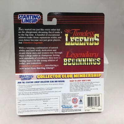 (136) STARTING LINEUP | Joe Montana, Sugar Ray Lenard, Geordie Howe, and Mahabad Ali Figure