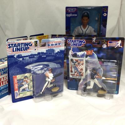 (141) STARTING LINEUP | Mixed Group of Baseball Figures