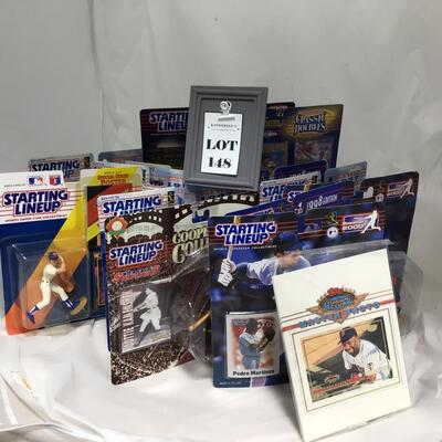 (148) STARTING LINEUP | Mixed Group of Baseball Figures