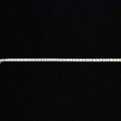 14 kt CZ Tennis Braclet