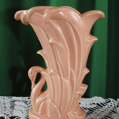 McCoy Swan Vase