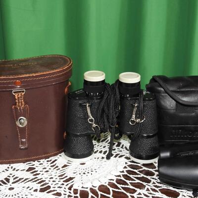 Two pair of Binoculars