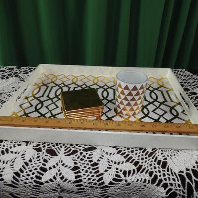 Tray & Coasters