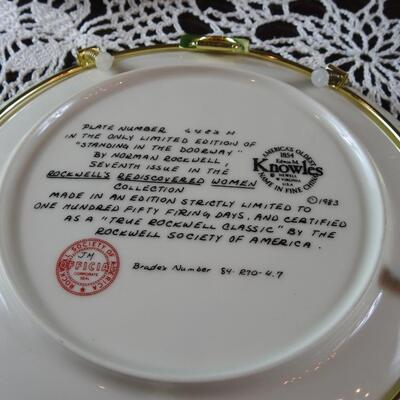 Norman Rockwell Collector Plates