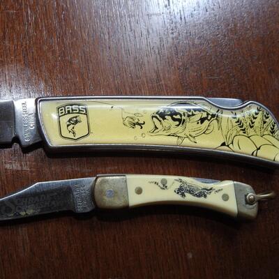 Couple of Lockback Game Knives