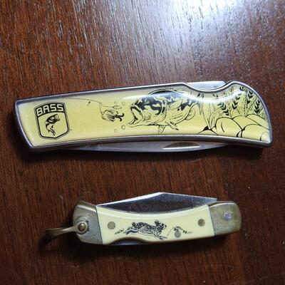 Couple of Lockback Game Knives