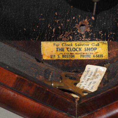 Wm. L Gilbert Antique Wall Clock
