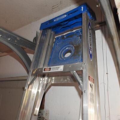 Werner 8â€™ Aluminum Step Ladder