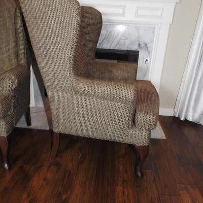 Pair of Hooker Wingback Chairs