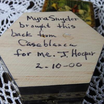 Russian Burled Wood Cigarette Boxes