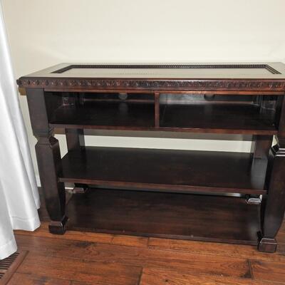 Beautiful Wood Entertainment Console