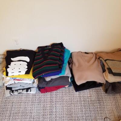 Sweaters, t shirts, 1 short 1 pant