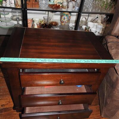 Wood 3 Draw Accent Chest