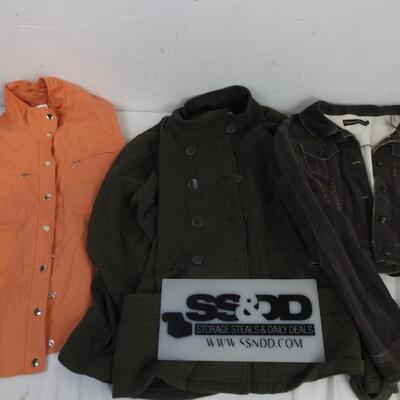 3 Women's Jackets, Coldwater Creek, Blair, Highway Fears