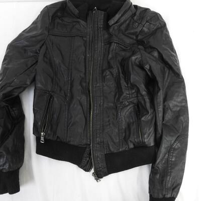 3 Women's Black Jackats, Faux Leather, New Look, Gi Sono, Lock & Love, M and S