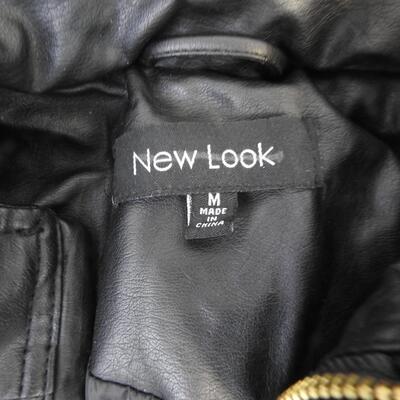 3 Women's Black Jackats, Faux Leather, New Look, Gi Sono, Lock & Love, M and S