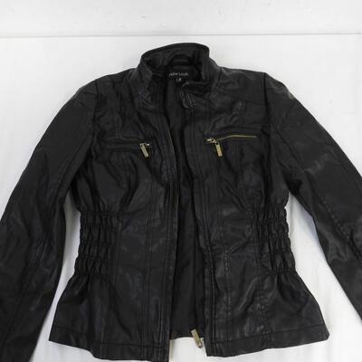 3 Women's Black Jackats, Faux Leather, New Look, Gi Sono, Lock & Love, M and S