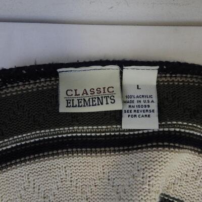 4 Sweaters/Jackets, Eddie Bower, George, Classic Elements, Dressbarn