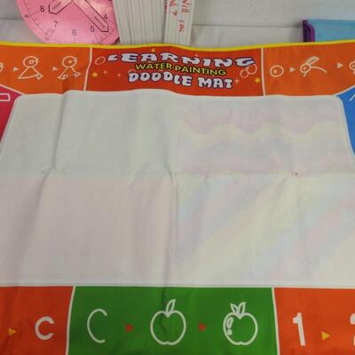 Teaching Materials, Learning water Painting Doodle Mat, Addition Cards