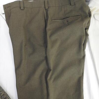 4 pc Apparel, 3 Pairs of Dress Pants, L.L. Bean Traveler, Joseph Abboud Jacket