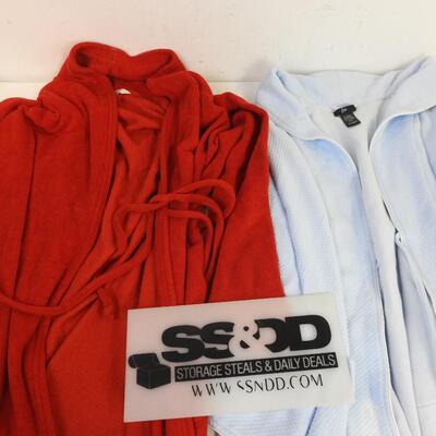 2 Bathrobes, Victoria Sectret, Small, Aria Large