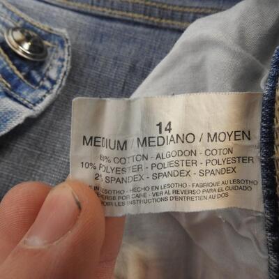 5 Pairs of Jeans, Gloria Vanderbilt, ST. John's Bay, Riders, Medium