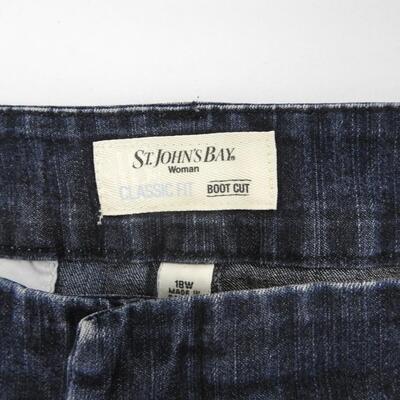 5 Pairs of Jeans, Gloria Vanderbilt, ST. John's Bay, Riders, Medium