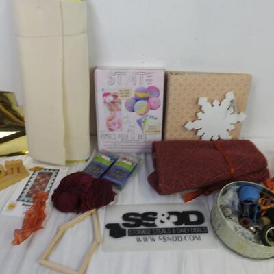 14 pc Crafts, Foam, D.I.Y. Bath Bombs, Sewing Supplies