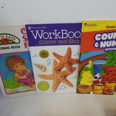 17 pc Games and Books, Learning Books, Spiral Art, Risk Junior, Bingo