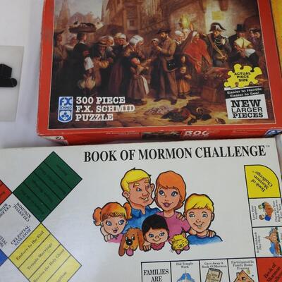 6 Puzzles/Games, Chutes and Ladders, AdMania, Scene It