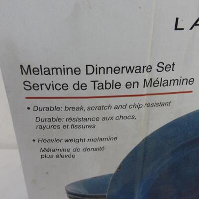 Studio California Laurie Gates Melamine Dinnerware Set, In Box, Used