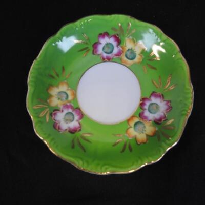 3 Plates and Small Teacups - Made in Japan, Matching Sets of Floral Designs