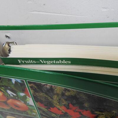 3 Volume Complete Successful Gardening Handbook Binders, Good Condition
