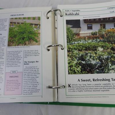 3 Volume Complete Successful Gardening Handbook Binders, Good Condition