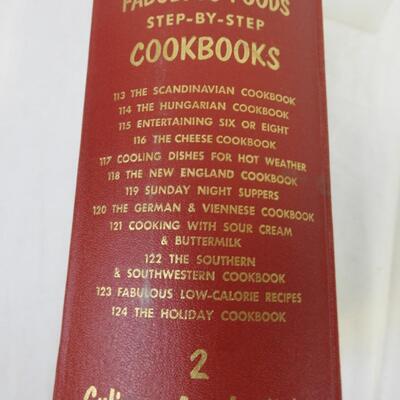 2 Vintage Volumes of Cooking Magic 1954 Copies, Good Condition Cookbooks