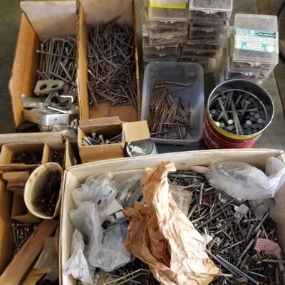 Nails, screws, etc