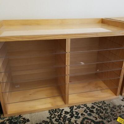Wood desk tops