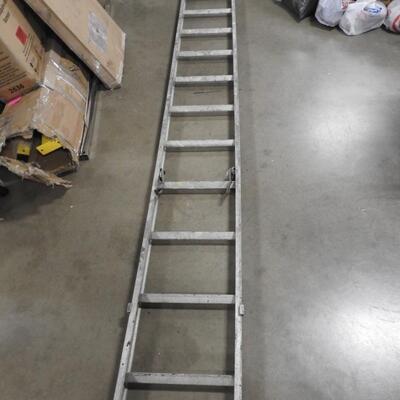 14" Foot Metal Ladder Missing Other Half for extra Length. Does NOT fold