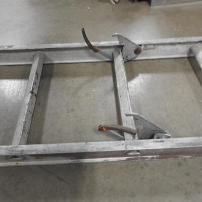 14" Foot Metal Ladder Missing Other Half for extra Length. Does NOT fold