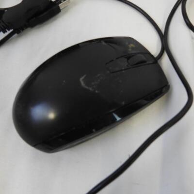 Computer Accessories: Mouse, Headset with Mic, Bluetooth Speaker, Keyboard